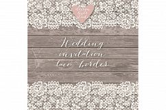 Lace border rustic clipart Product Image 1
