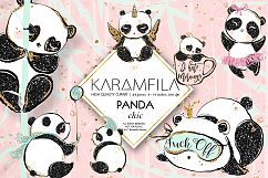 Panda Clipart Product Image 1