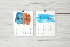 2019 Hand Paint Watercolor Calendar Product Image 7