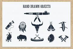 Native Spirit. 55 Hand Drawn Objects Product Image 5