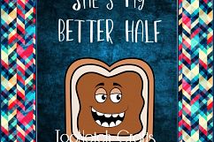 Better Half t-shirt design files, Peanut  butter and jelly svg files Product Image 3