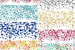 Confetti Heart Borders clipart Product Image 5