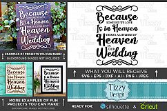 Because Someone We Love is in Heaven in Our SVG - 5516 Product Image 1
