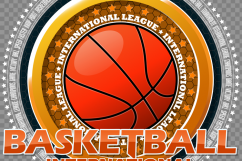 Design on the baskerball theme. For T-shirts, and banners. Product Image 5