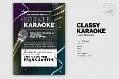 Classy Karaoke Flyer Template  Product Image 2