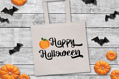 Happy Halloween SVG Cut File - dxf - png - eps - jpg - svg Product Image 8