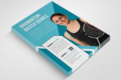 Badminton Training Class Sports Flyer Product Image 2