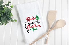 Rockin' Around the Christmas Tree - Christmas SVG Cut File Product Image 5