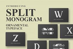 Split Monogram Product Image 1