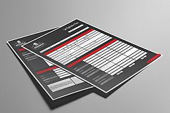 Job Application Form Template USL Portrait Product Image 5