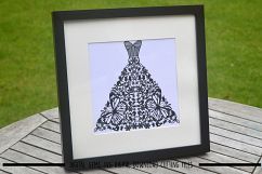 Wedding Dress SVG / DXF / EPS Files Product Image 2