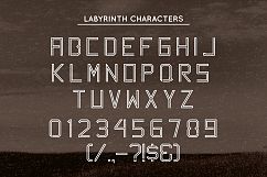 Labyrinth Typeface Product Image 5
