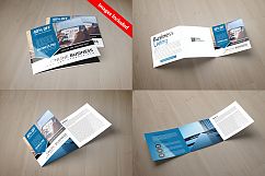 25 Square Trifold Business Brochures Bundle Product Image 2