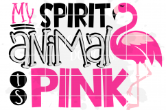 My Spirit Animal is Pink SVG Product Image 2