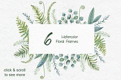 Watercolor herbs. Clipart collection Product Image 3