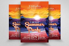 Summer Beach Party Postcard Product Image 1