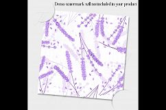 12 Spring Lavender Digital Papers in Pastel Lilac Color Product Image 4