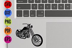 Harley Davidson Motorcycle SVG Cutting File  Product Image 3