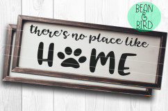 No place like home with Paw print Product Image 1