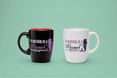 I&#039;d rather be a mermaid SVG Product Image 2