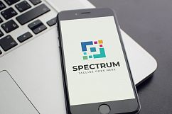 Spectrum Abstract Square Logo Product Image 5