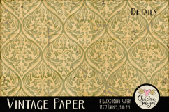 Vintage Paper Backgrounds - Vintage Texture Digital Papers Product Image 3