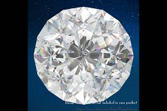 100 Real Round Diamond Clip Arts, Wedding Diamond Product Image 2