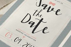 Sweet Polka Dots Wedding Invitation Suite Product Image 3