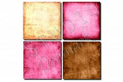 Romantic Grunge Digital Scrapbook Paper Product Image 4