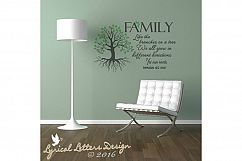 Family Like the Branches on a Tree SVG Cut File LL039B Product Image 2