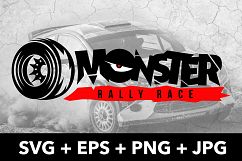 Monster Rally Race Logo Product Image 1