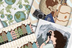 Wanderlust Hand Drawn Design Kit Product Image 4