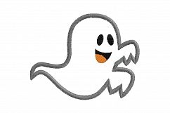 Funny Halloween Ghost Boy 2 Embroidery Design Product Image 7