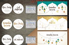 1. Set Of Ramadan Pre-Made Cards Product Image 2