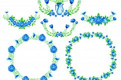 Simple Blue Floral Product Image 11