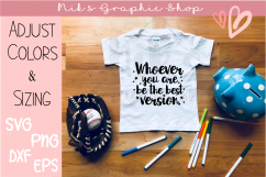Motivational Svg, Best Version Svg, Love yourself Svg, Love Product Image 3