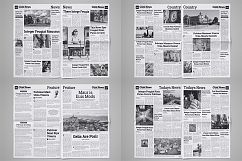Newspaper Design Template v3 Product Image 16