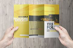 HIGH RES TRI FOLD BROCHURE MOCKUPS Product Image 7