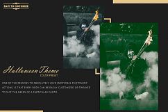Halloween Theme color grading Photoshop Actions Product Image 10