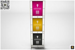 Poster Stand Display Mockup Product Image 4