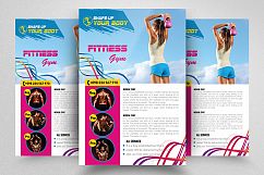 Health &amp; Fitness Flyer Product Image 1