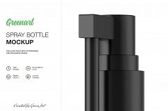 Spray Bottle W/ Kraft Box - 2 Mockup Product Image 4