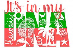 HAWAII DNA FILE SVG,EPS,DXF,PNG,JPG Product Image 1