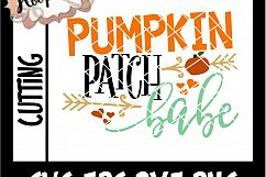 Pumpkin Patch Babe - Thanksgiving SVG Cu Product Image 2