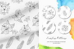 Tropical blossom graphic collection Product Image 10