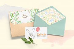 Watercolor Rabbits Collection Product Image 7