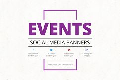 Events Social Media Banners Product Image 1