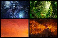 8 polygon backgrounds JPEG Product Image 2