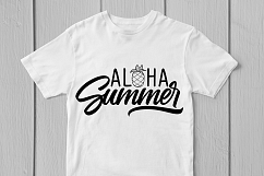 Aloha Summer - Summer SVG EPS DXF PNG Cutting Files Product Image 2