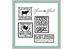 Farmhouse Style Big Bundle LLBB002 Cut files in SVG DXF EPS AI JPG PNG Product Image 3